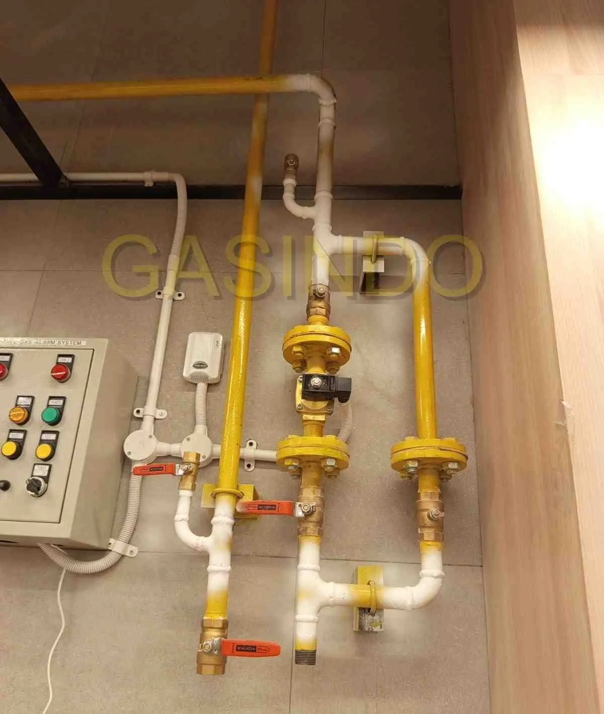 Instalasi Gas Pusat Grand Lucky Puri